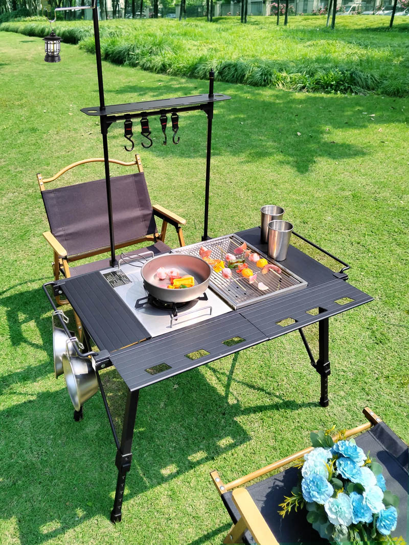 Mesa de Camping Dobrável Leve  - Camping Cooking Table avaliação e preço