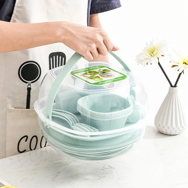 Conjunto de Utensílios de Mesa - Camping Cooking Dining Set avaliação e preço
