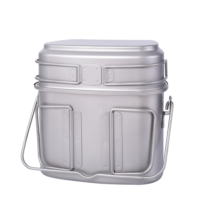 Kit de canmilitar de 1.l para  - Camping Cooking Container avaliação e preço