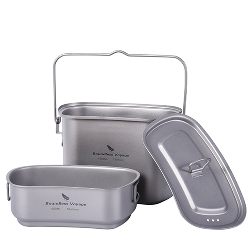 Kit de canmilitar de 1.l para  - Camping Cooking Container avaliação e preço