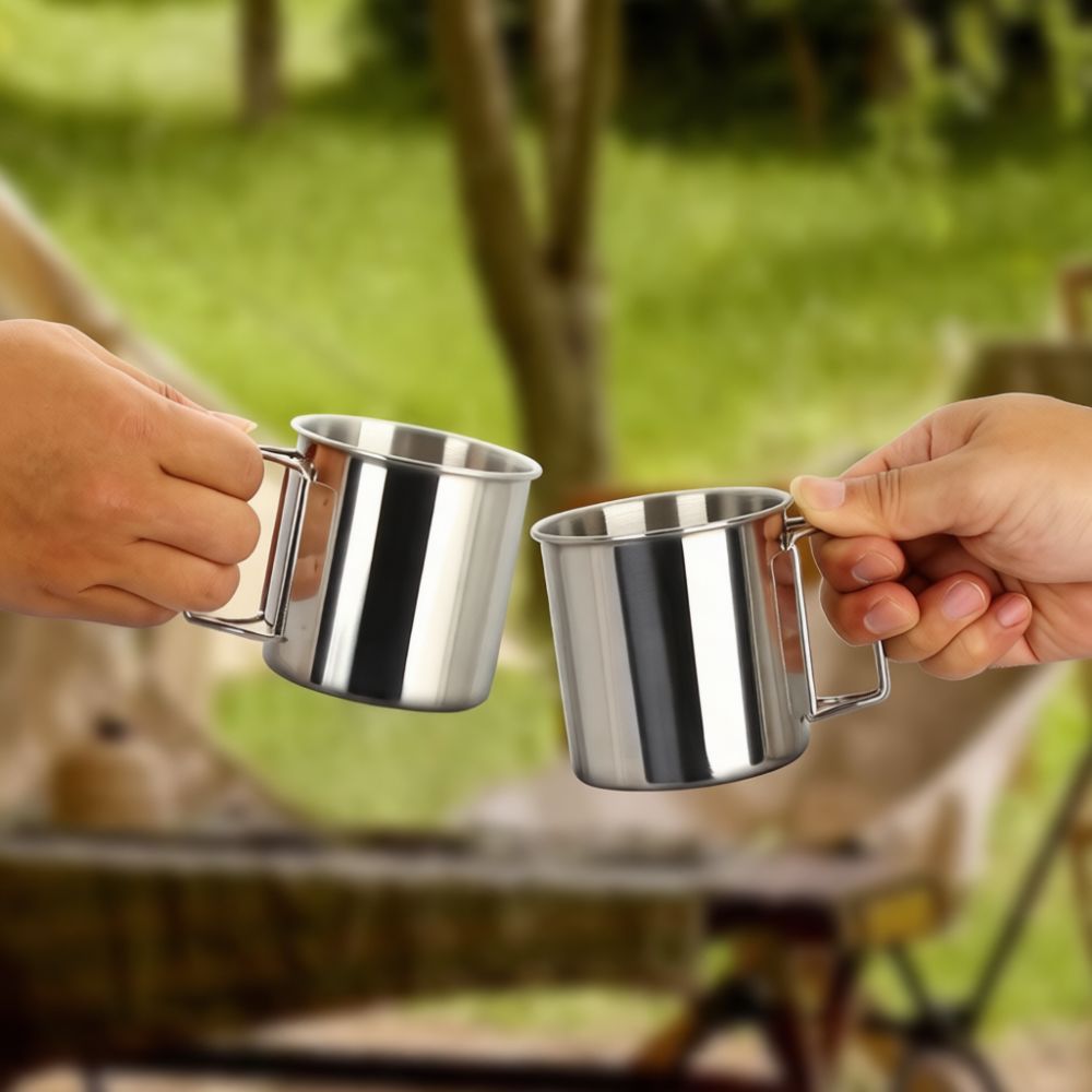 Conjunto profissional de utens - Camping Cooking Dining Set avaliação e preço