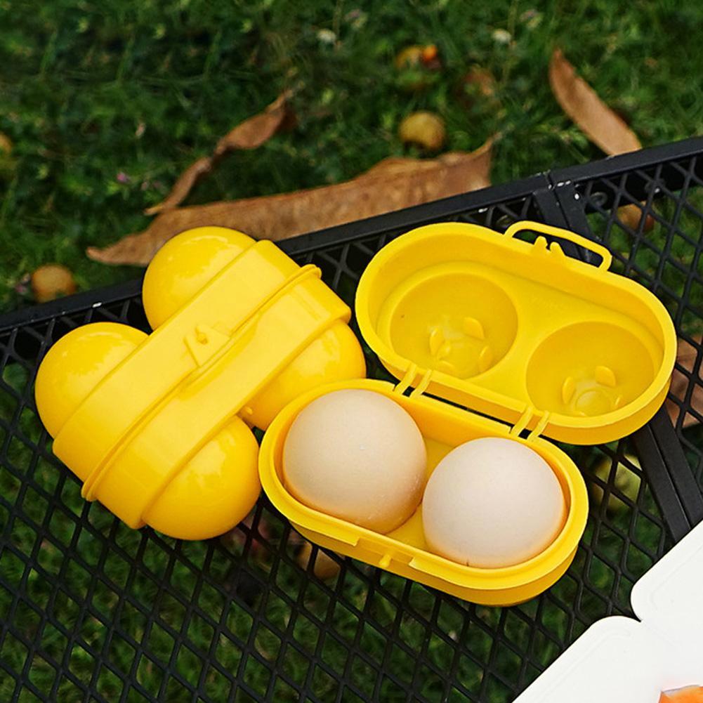 Portable Plastic Egg Storage B - Camping Cooking Organizer avaliação e preço
