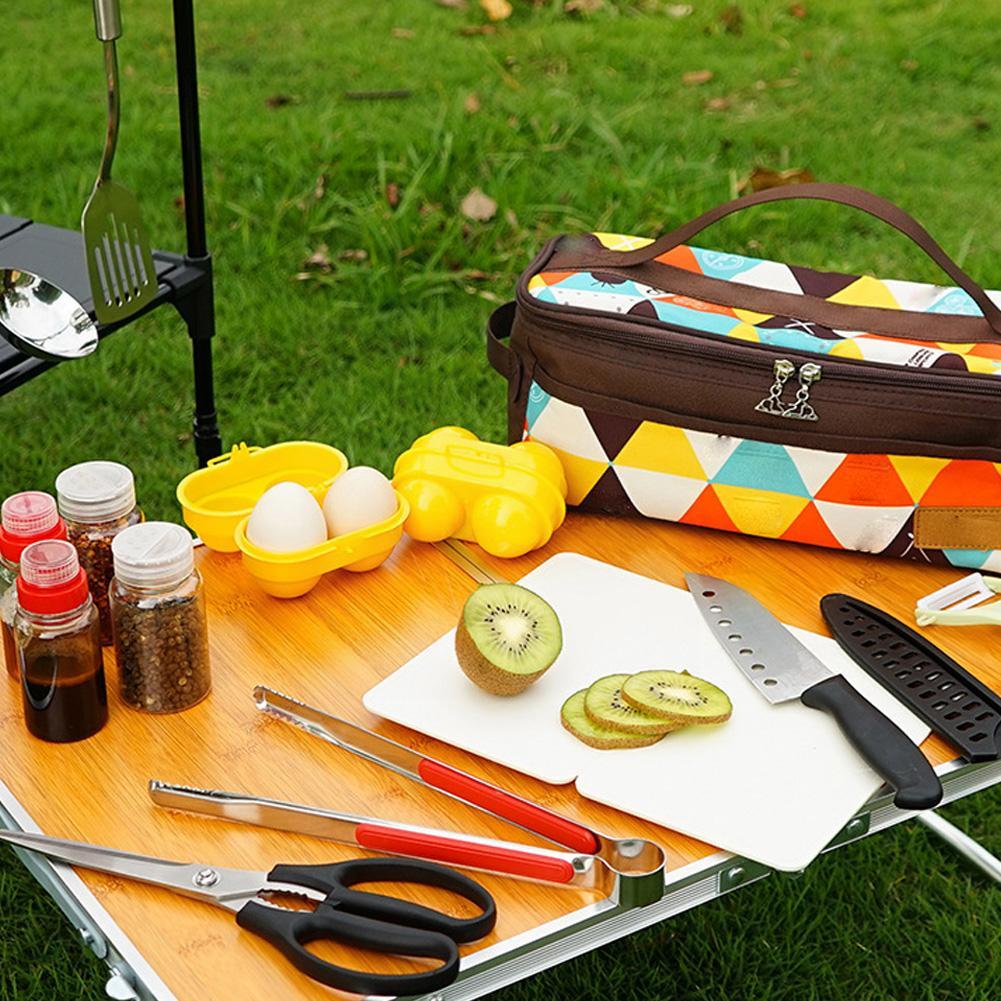 Portable Plastic Egg Storage B - Camping Cooking Organizer avaliação e preço