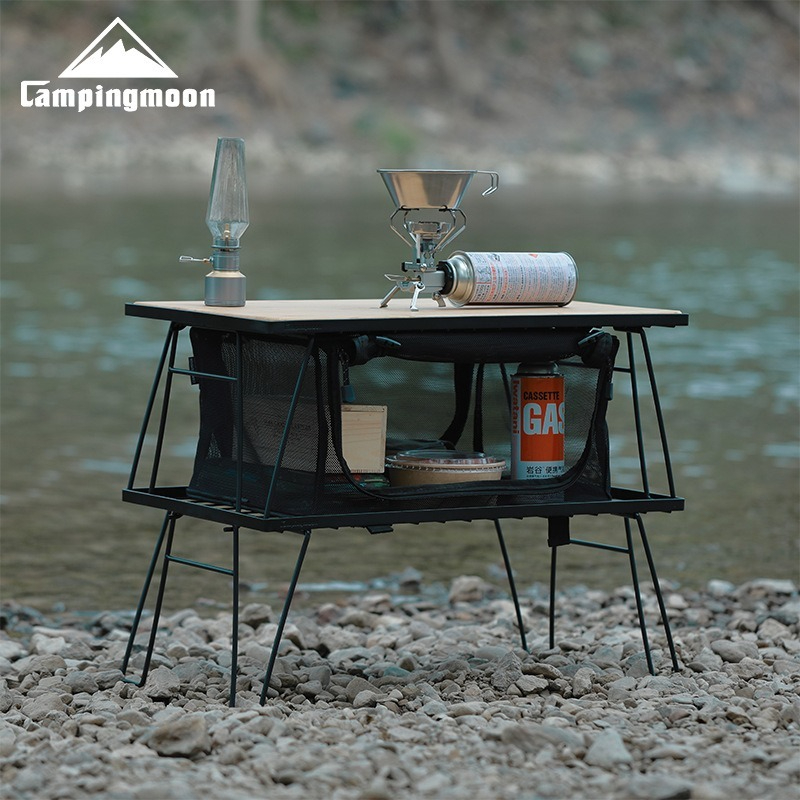 CAMPINGMOON T-230 Rack de Arma - Camping Cooking Table avaliação e preço